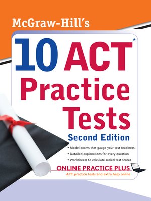 cover image of McGraw-Hill's 10 ACT Practice Tests